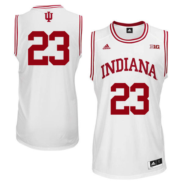 Men Indiana Hoosiers #23 Keith Smart College Basketball Jerseys Sale-White